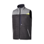 Gilet Matelassé Lemon Shake Gris Anthracite/Gris