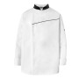 Majik White/Black Unisex Long-Sleeved Chef's Jacket
