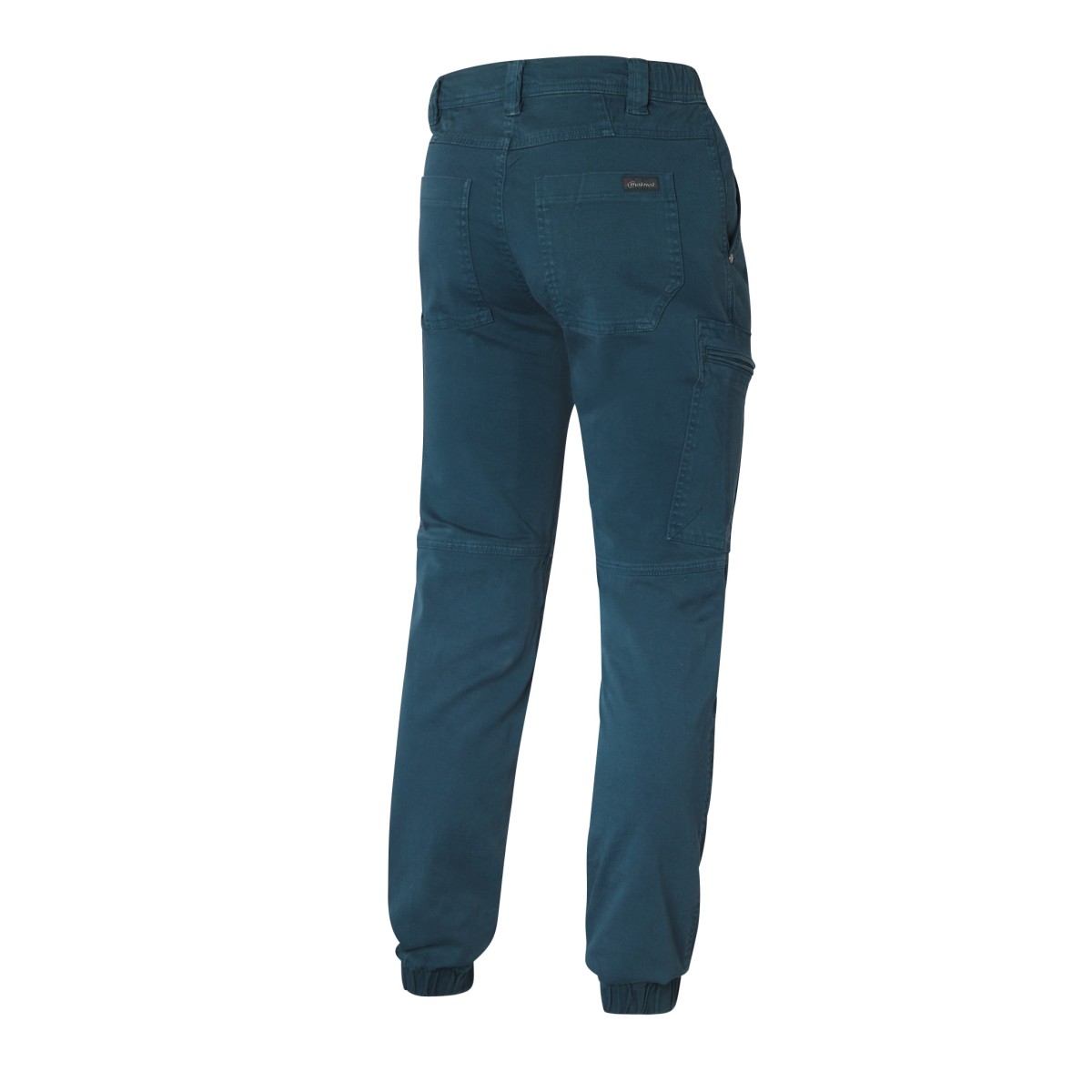 Moovy Work Trousers in Atlantic Blue – GOTS Certified – Stretch and Multi-Pocket | Molinel
