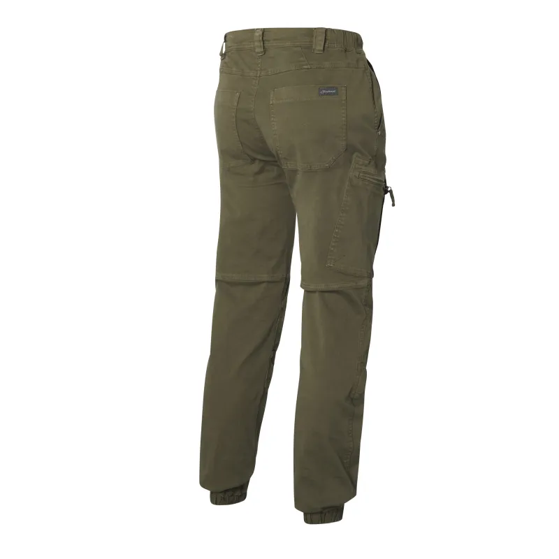 Moovy Khaki Work Trousers – GOTS Certified – Stretch and Multi-Pocket | Molinel