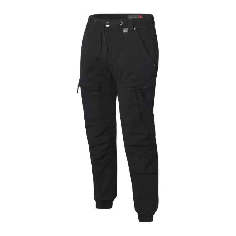 Moovy Black Work Trousers – GOTS Certified – Stretch and Multi-Pocket | Molinel