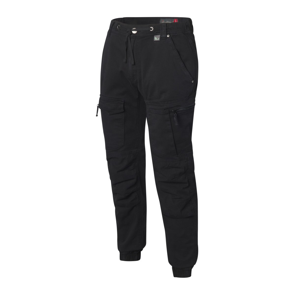Moovy Black Work Trousers – GOTS Certified – Stretch and Multi-Pocket | Molinel