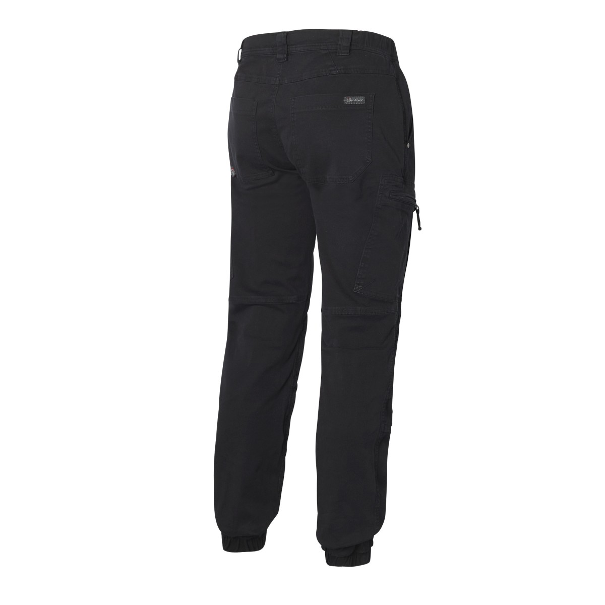 Moovy Black Work Trousers – GOTS Certified – Stretch and Multi-Pocket | Molinel