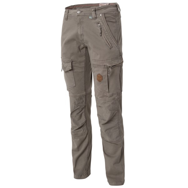 Pantalon Stretch Multipoches Explore GOTS Gris