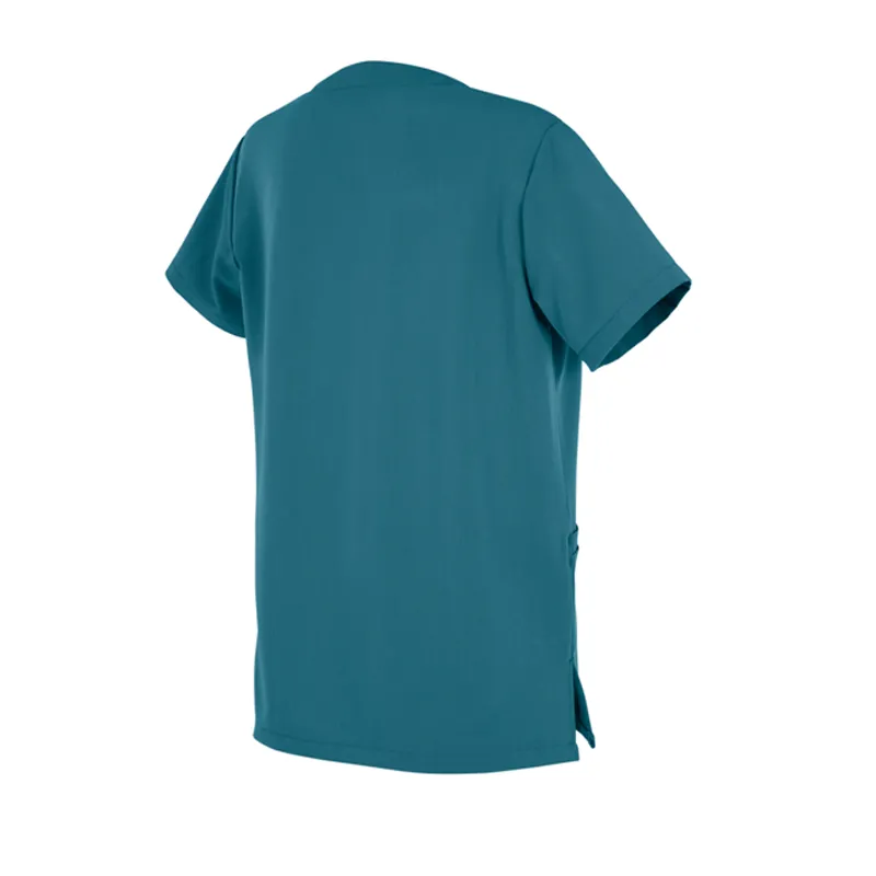 Novakare Petrol Blue Unisex Work Tunic – Unisex & Fitted | Molinel Hasson