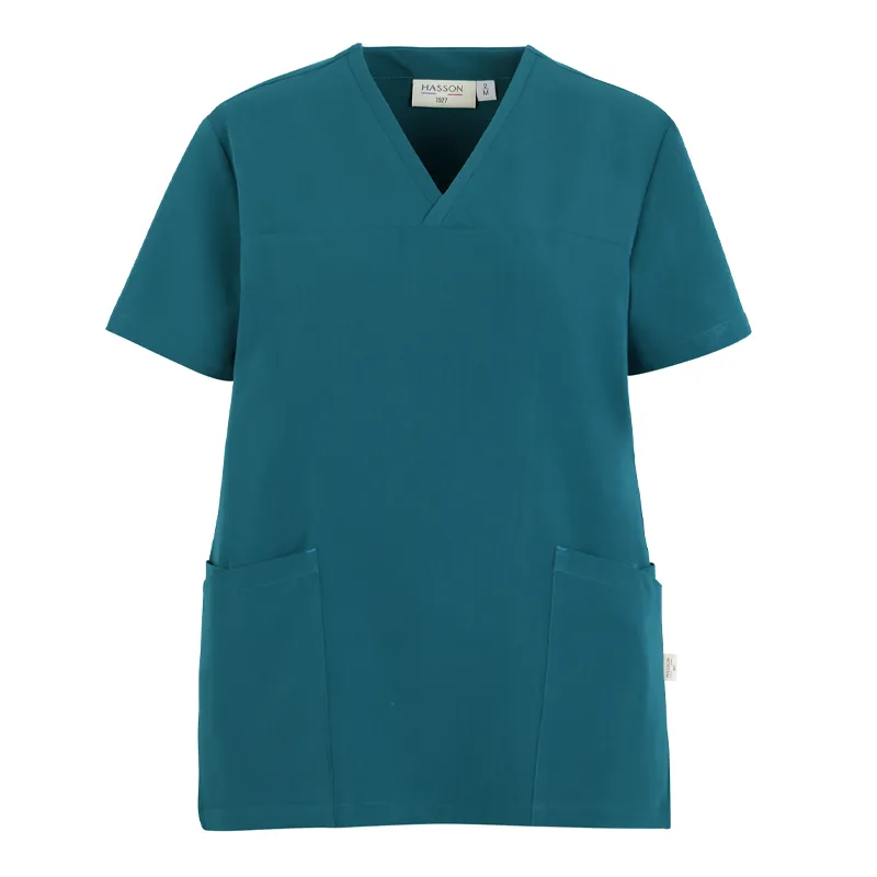Novakare Petrol Blue Unisex Work Tunic – Unisex & Fitted | Molinel Hasson