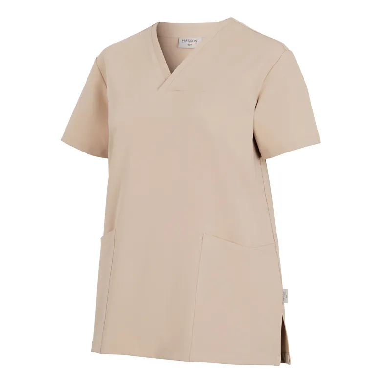 Novakare Sand Beige Unisex Work Tunic – Unisex & Fitted | Molinel Hasson