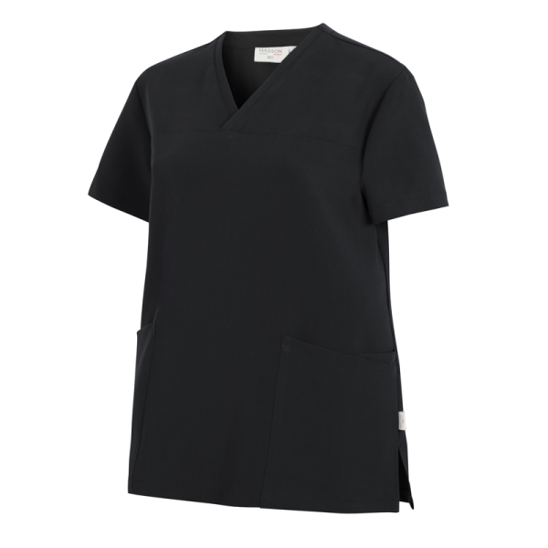Novakare Black Unisex Work Tunic – Unisex & Fitted | Molinel Hasson