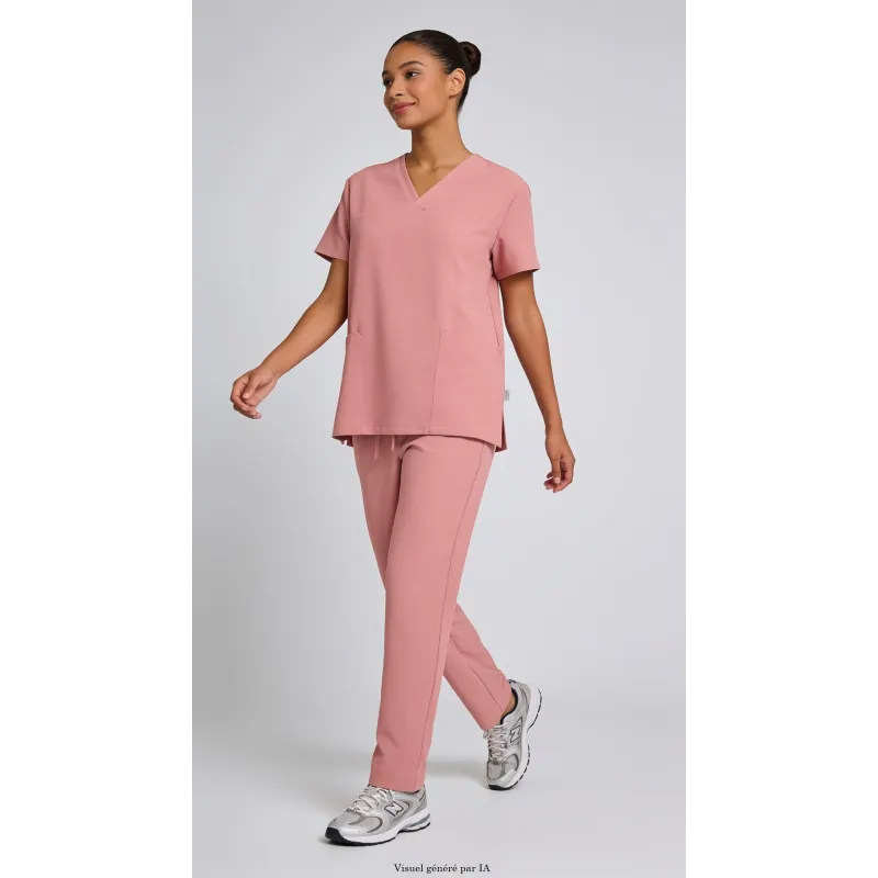 Novakare Black Unisex Work Tunic – Unisex & Fitted | Molinel Hasson