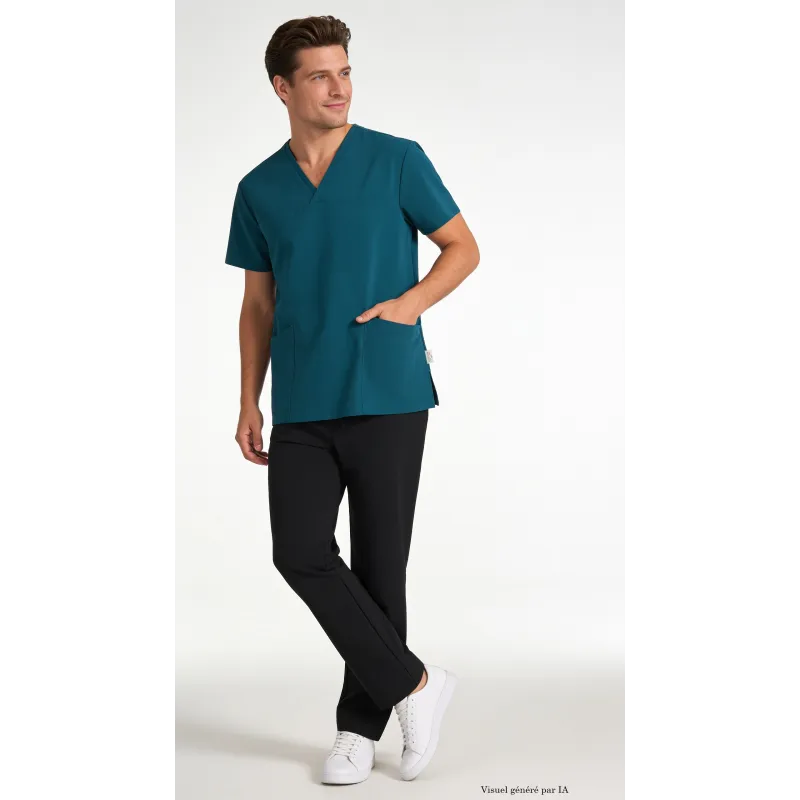 Pantalon de Travail Mixte Novakare Noir