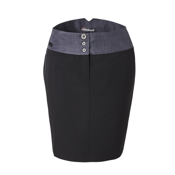 Fit'n Blue Black Women’s Service Skirt – For service professionals | Molinel