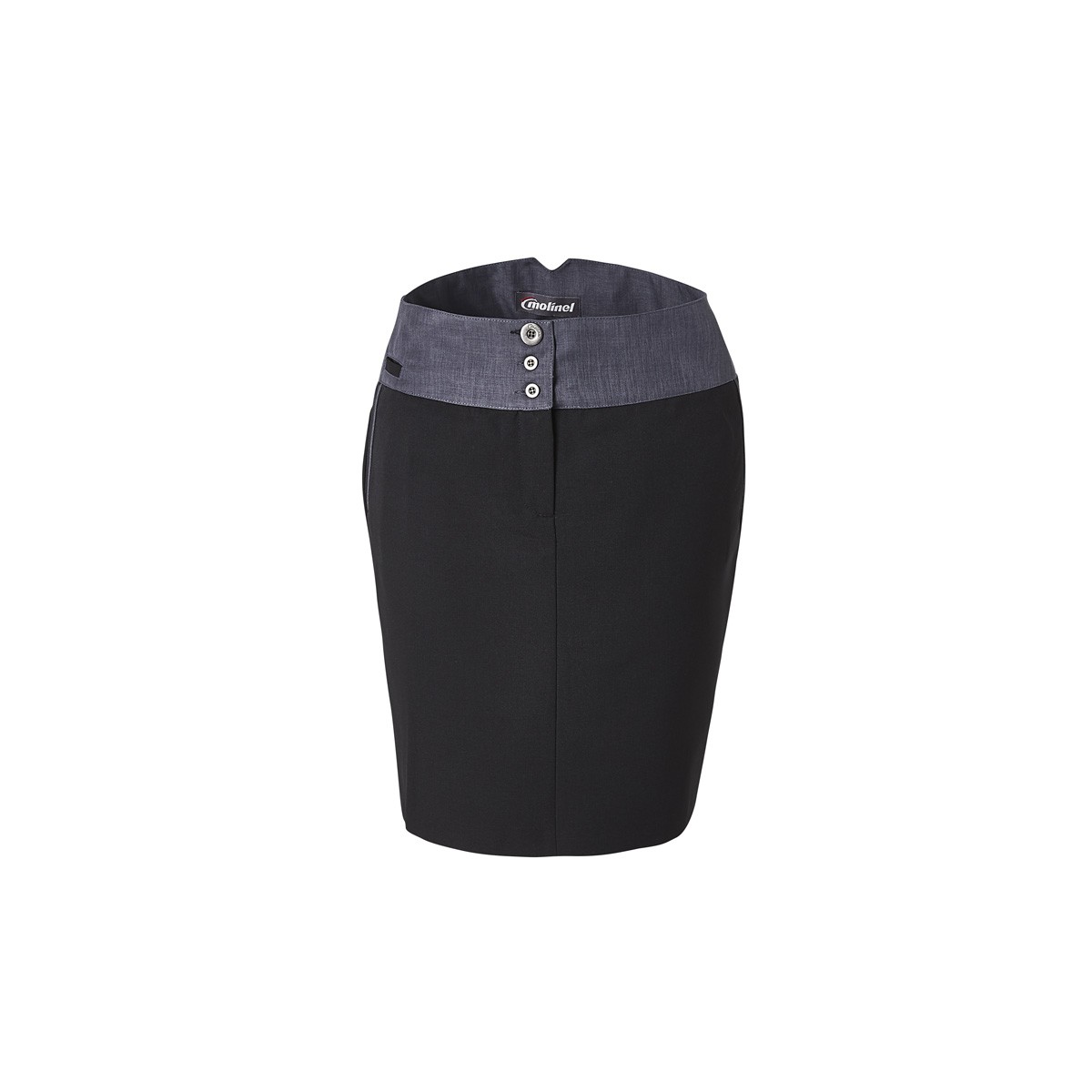 Fit'n Blue Black Women’s Service Skirt – For service professionals | Molinel