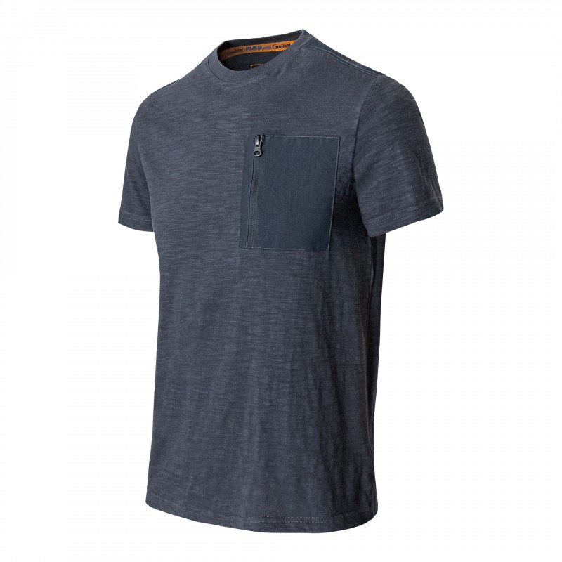 tee-shirt-mc-col-rond-bleu