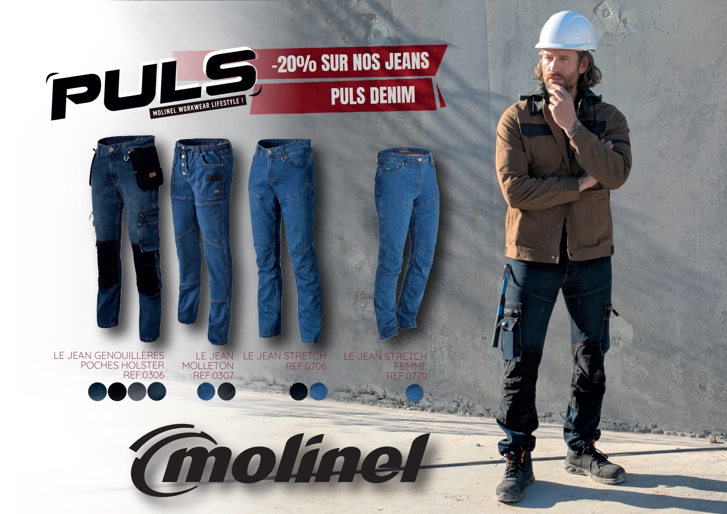 Promotion Jean Denim Molinel
