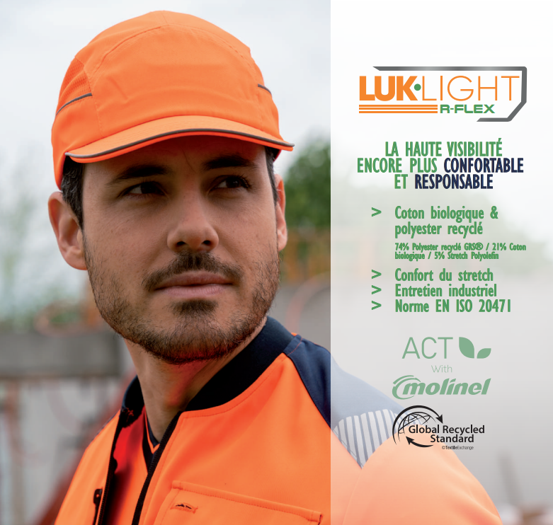 luk light r-flex molinel workwear haute visiblite