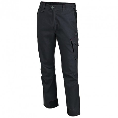 Pantalon de Travail Fortec Gris Noir