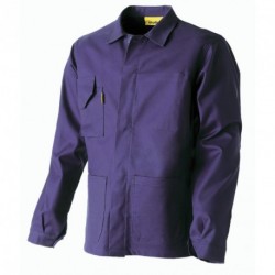 Veste bleu de travail basique Molinel fin de série