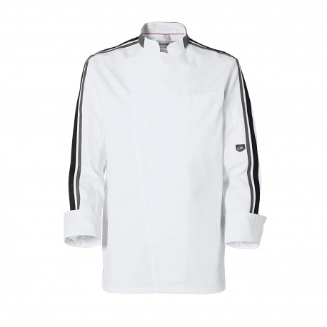 Veste de Cuisine Homme GC Score Blanc & Noir