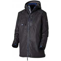 Parka Professionnelle Noir Dynamic Work Froid & Pluie - Fin de Série