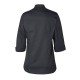 Veste de Cuisine Femme Serena Noir