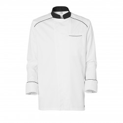 Veste de Cuisine Cookspirit Manches Longues Blanc&Noir