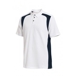 Polo ORLANDO MC Blanc& Navy