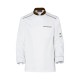 Veste de Cuisine Homme Néospirit Blanc & Chocolat