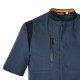 Veste Ajustée de Cuisine Homme Bleu Marine Lavé Chill