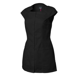 Tunique Professionnelle Flavie Femme Noir - Fin de Série
