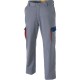 Pantalon de Travail TEC CONTROL Gris/Bleu/Rouge