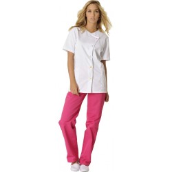 Tunique de Travail Femme Justine Equitable Blanc