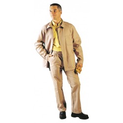 Veste de Travail La Fileuse + Sable Beige