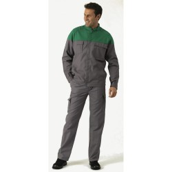 Blouson de Travail Procouleur Gris & Vert amazonie - Homme