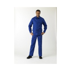 Veste Anti Feu Satin Coton Proban bleu bugatti - Homme