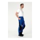 PANTALON CHANTIER PLUS EN 14404 BLEU BUGATTI