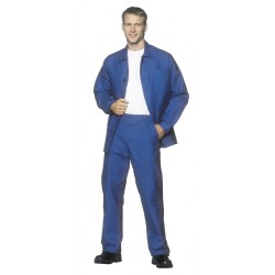 Veste bleu de travail New Pilote Coton