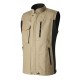Gilet de Travail sans manches Kaki Dynamic Fit