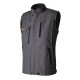 Gilet de Travail sans manches Gris Dynamic Fit