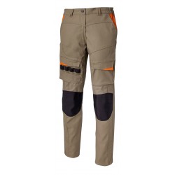  Pantalon Pro Femme Kaki Dynamic Fit