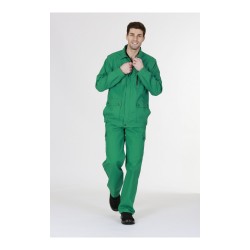 Pantalon de Travail Jarnioux + Vert Amazonie - Fin de Série