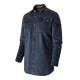 Chemise Velours Bleu lavé - Join The Wave PULS² - Molinel