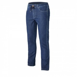 Pantalon Service & Cuisine Stretch Molleton Jean Denim Bleu Chill