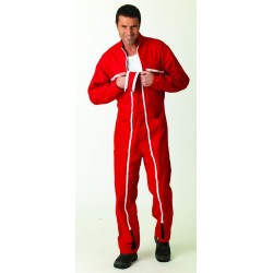 Combinaison Quick 2 Zips Rouge P/C Molinel Fin de Série