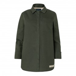 Veste de Cuisine Lin Homme Healthy ML Vert Emeraude