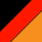 Black red orange