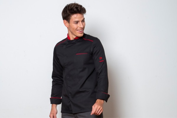 Zoom sur les vêtements de travail des bouchers